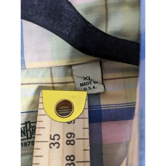 Gitman Bros‎ Long Sleeve Button Up Shirt XL - Picture 4 of 7